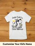 Dino Customized Dada Dadi Tshirt