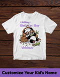 Chilling Panda Customized Birthday Tshirt