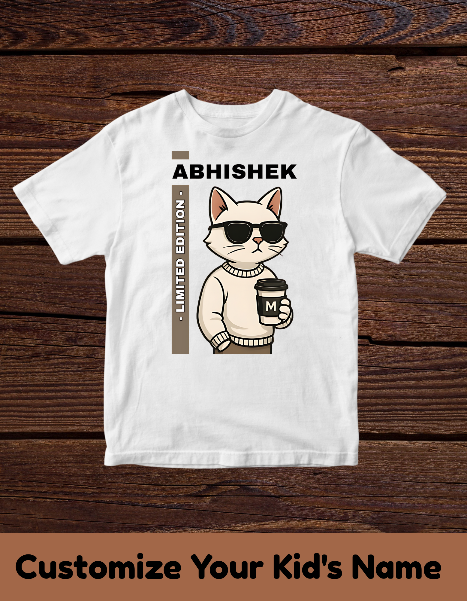 Limited Edition Customized Tshirt