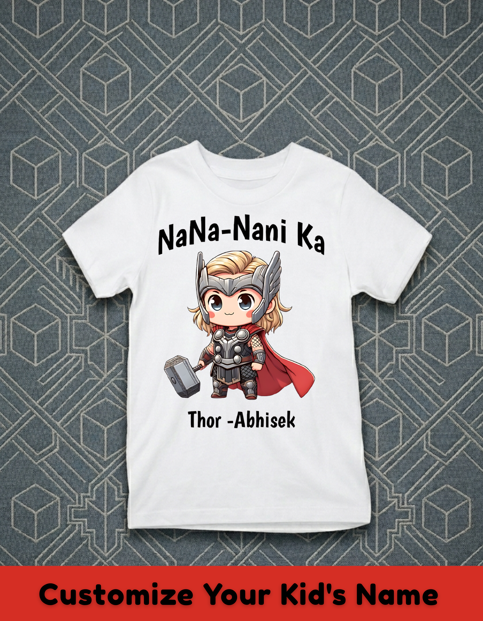 Thor Customized Nana Nani Tshirt