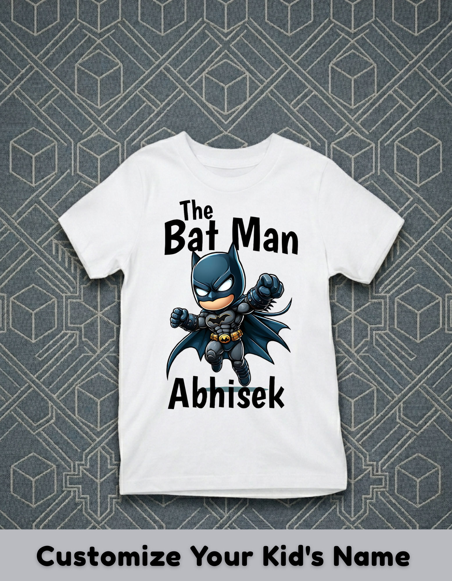 Bat Man Customized Tshirt