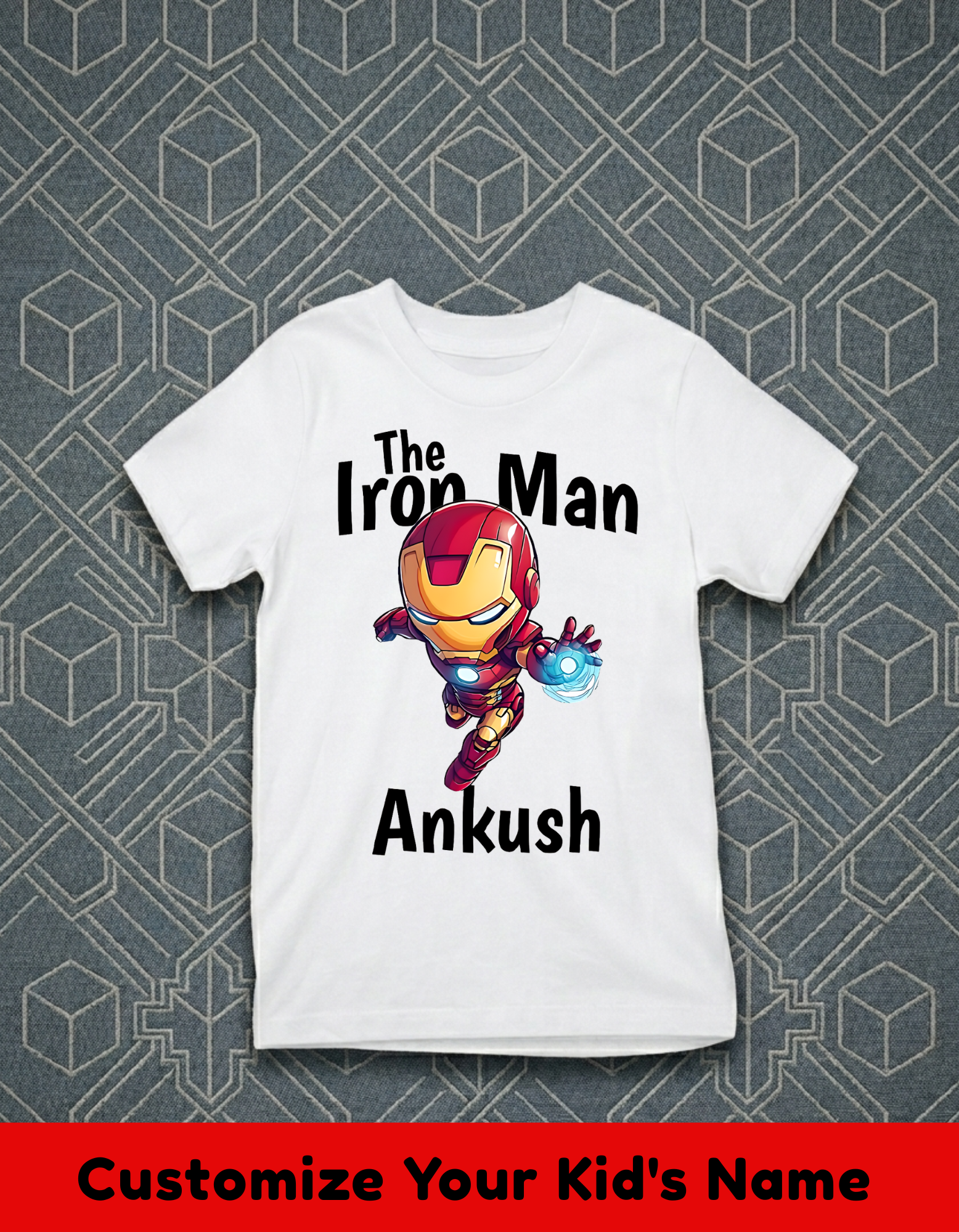 Iron Man Customized Tshirt
