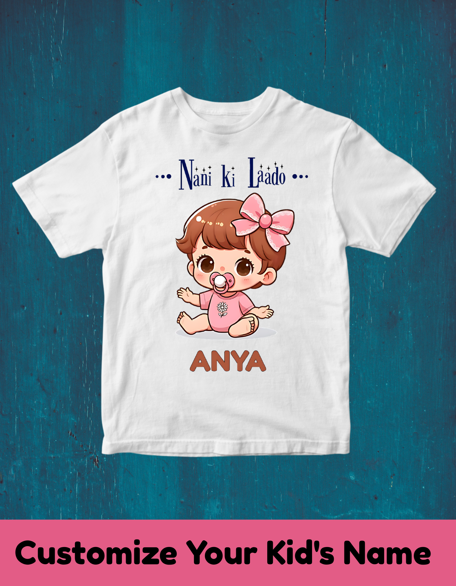 Nani Ki Ladli Customized Tshirt