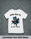 Bat Man Customized Nana Nani Tshirt