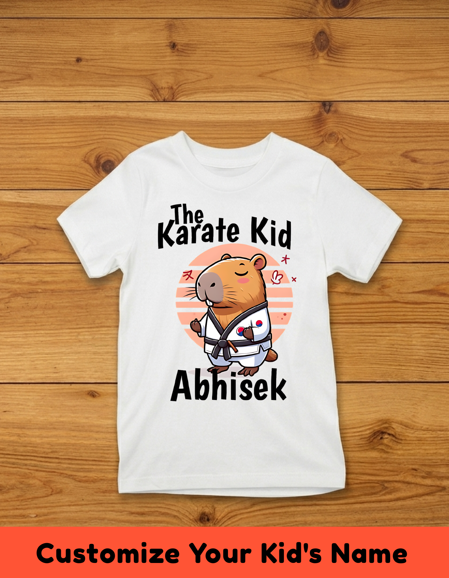Karate Kid Customized Tshirt