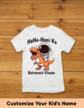 Astronaut Customized Nana Nani Tshirt
