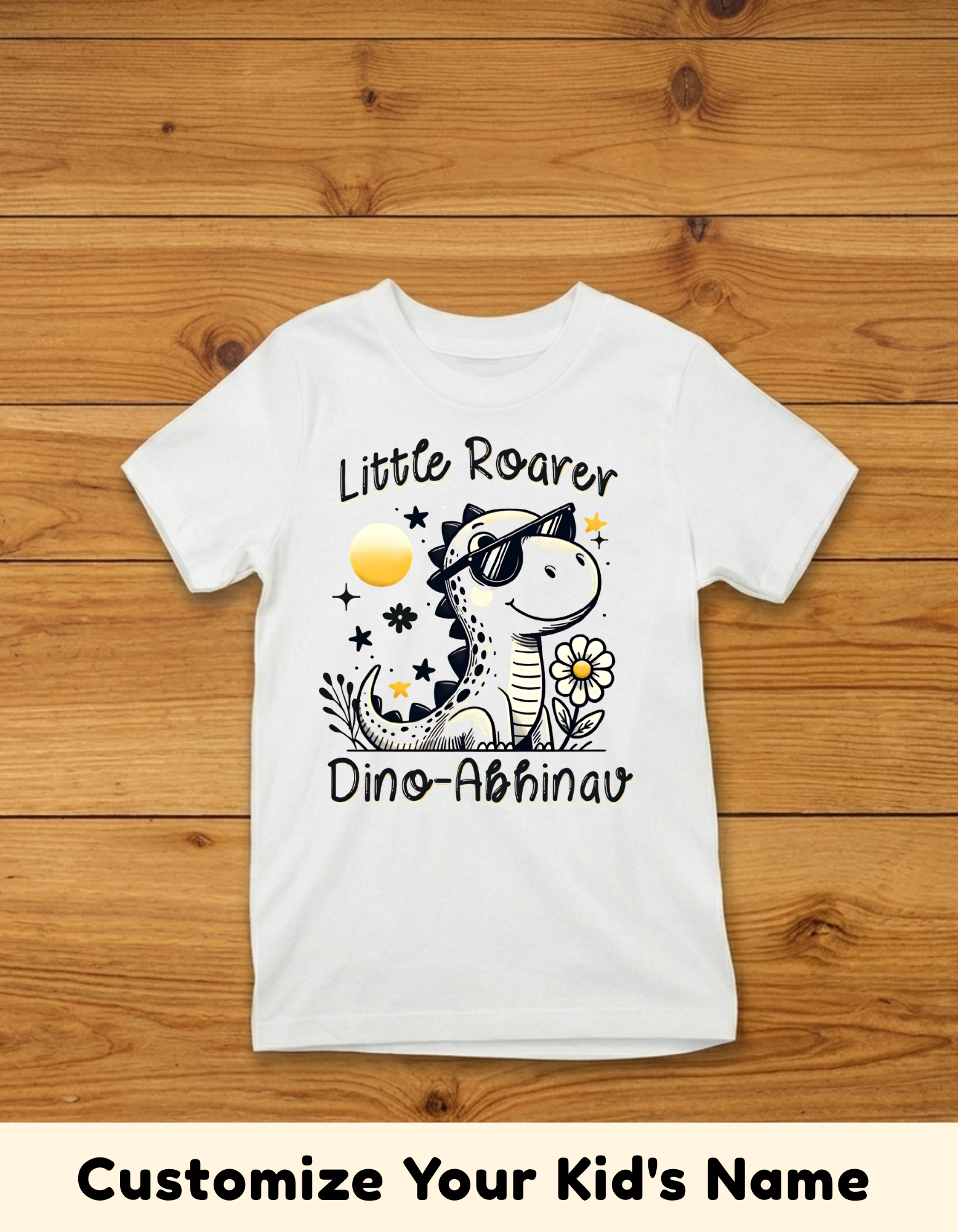 Little Dino Customized Tshirt