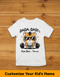 Gym Boy Customized Dada Dadi's Tshirt